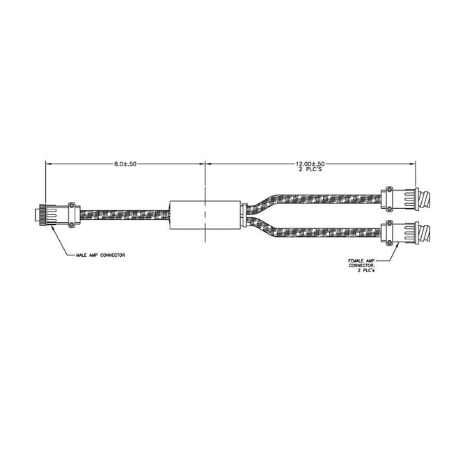 YAD-S Y-Splitter for MK-7 (Allows 2 Divers to plug into 1 port)