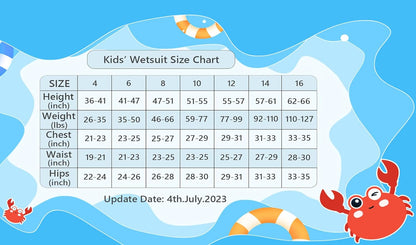 Aunua 3mm Youth Shorty Wetsuit "14"