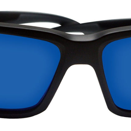 Costa Del Mar 'Fantail' Matte Black / Blue Mirror