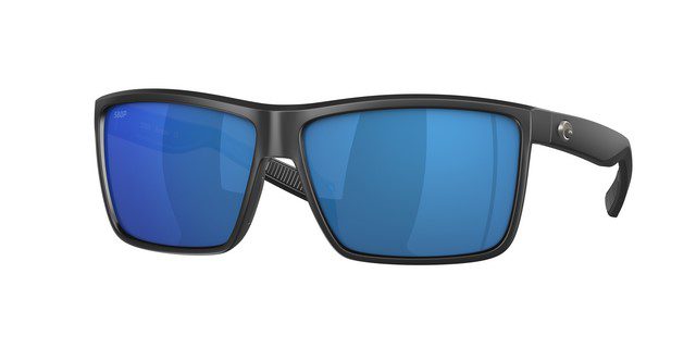 Costa Del Mar 'Rinconcito' Matte Black / Blue Mirror