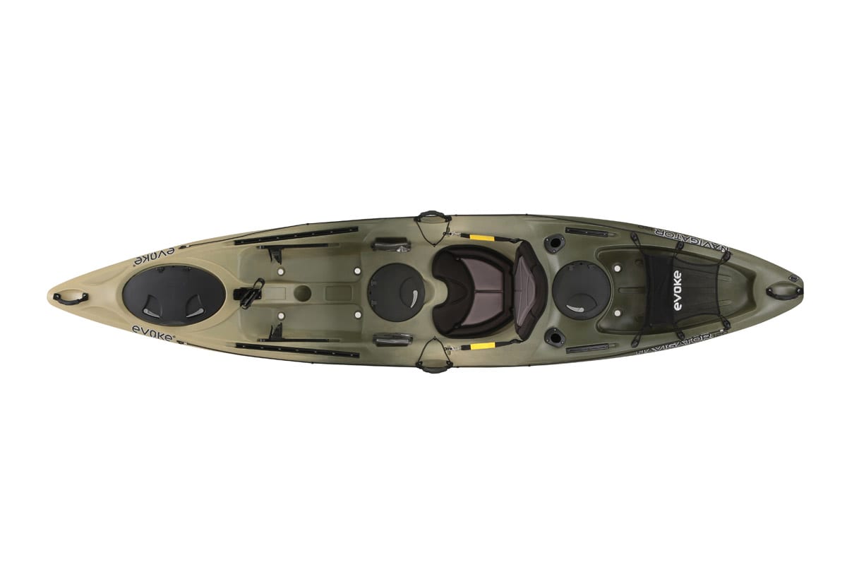 Evoke Navigator 120 Siton Fishing Kayak Eastern Sports