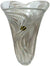 Block Horizon 12"Crystal Vase, Swirl Design