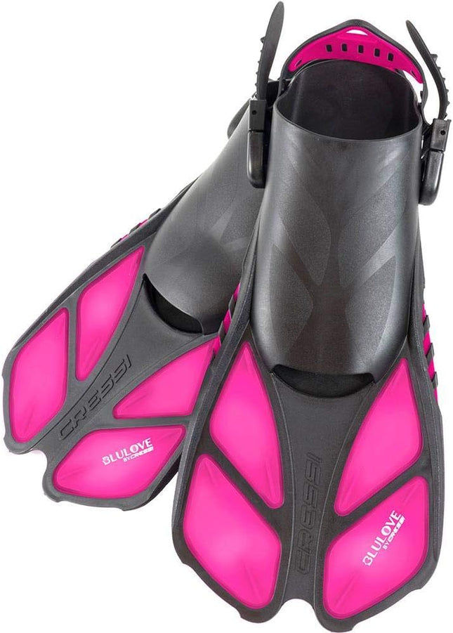 Cressi Bonete Pro Dry Snorkel Set PINK