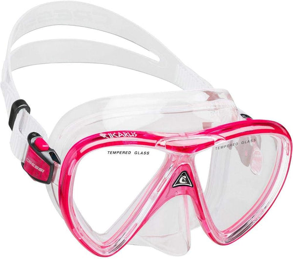 Cressi Bonete Pro Dry Snorkel Set PINK