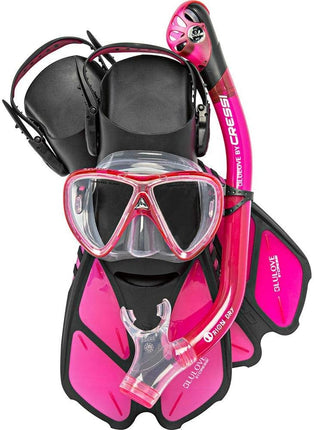 Cressi Bonete Pro Dry Snorkel Set