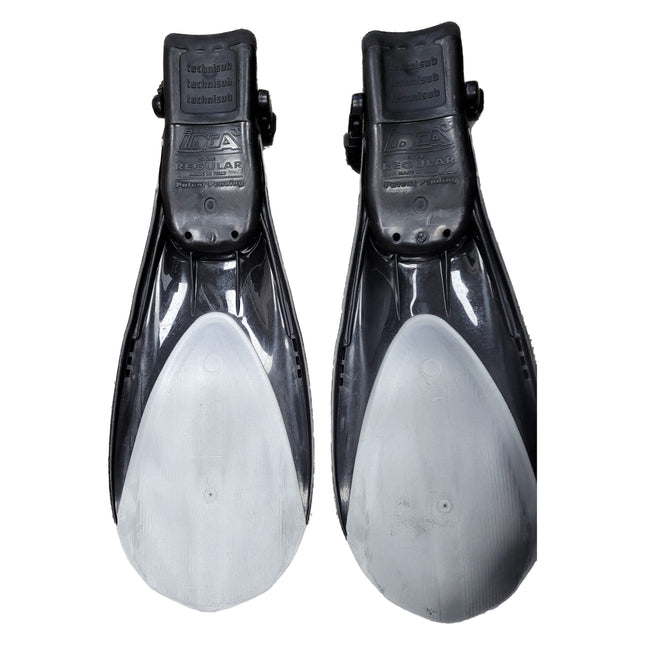 SeaQuest Idea 3 Dive Fins Grey/ Black "M"