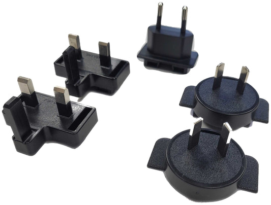 Ikelite Interchangeable AC Adaptors for Smart Charger, set of 5
