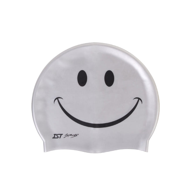 IST Smiley Silicone Swim Cap