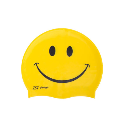 IST Smiley Silicone Swim Cap