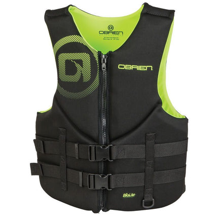 O'Brien Traditional Men's Life Vest Neon Yellow/Black