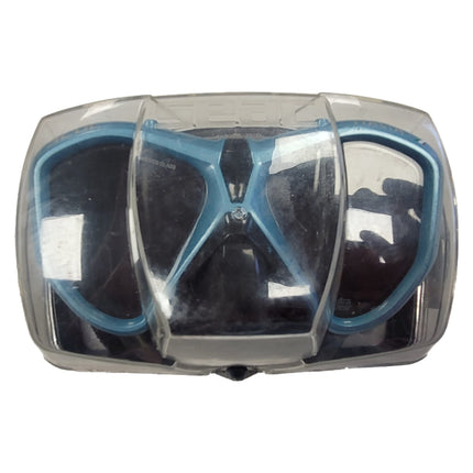 Seac Italia Dive Mask and Case 'Blue Metal'