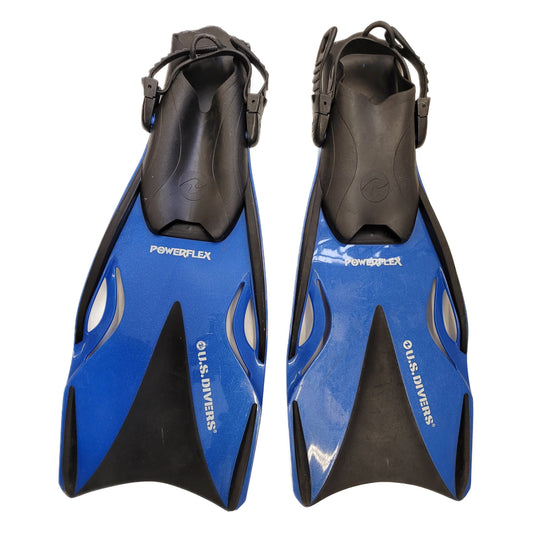 U.S. Divers Powerflex Snorkel Fins "M"