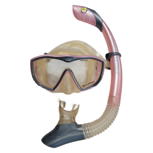 U.S. Divers Pivot Dry Snorkel and Dive Mask Combo