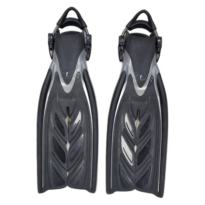 Tusa XPert Zoom Z3 Split Fins w/ Spring Straps